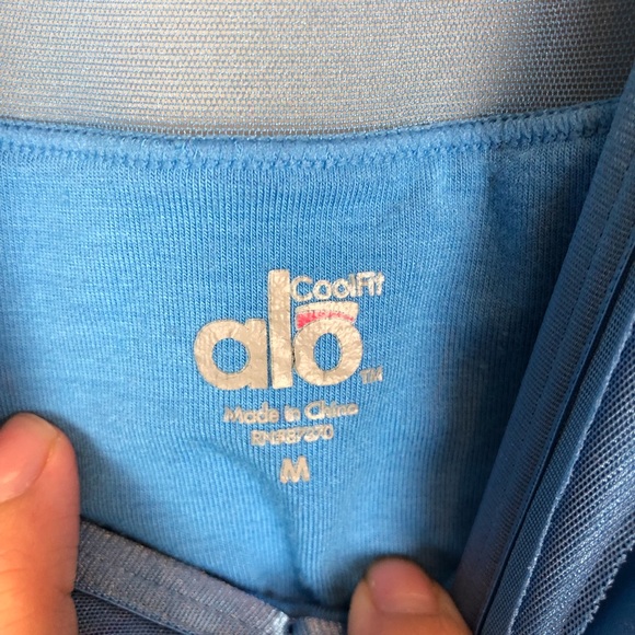 Alo Yoga Ruffle Racerback Tank - Picture 3 of 4